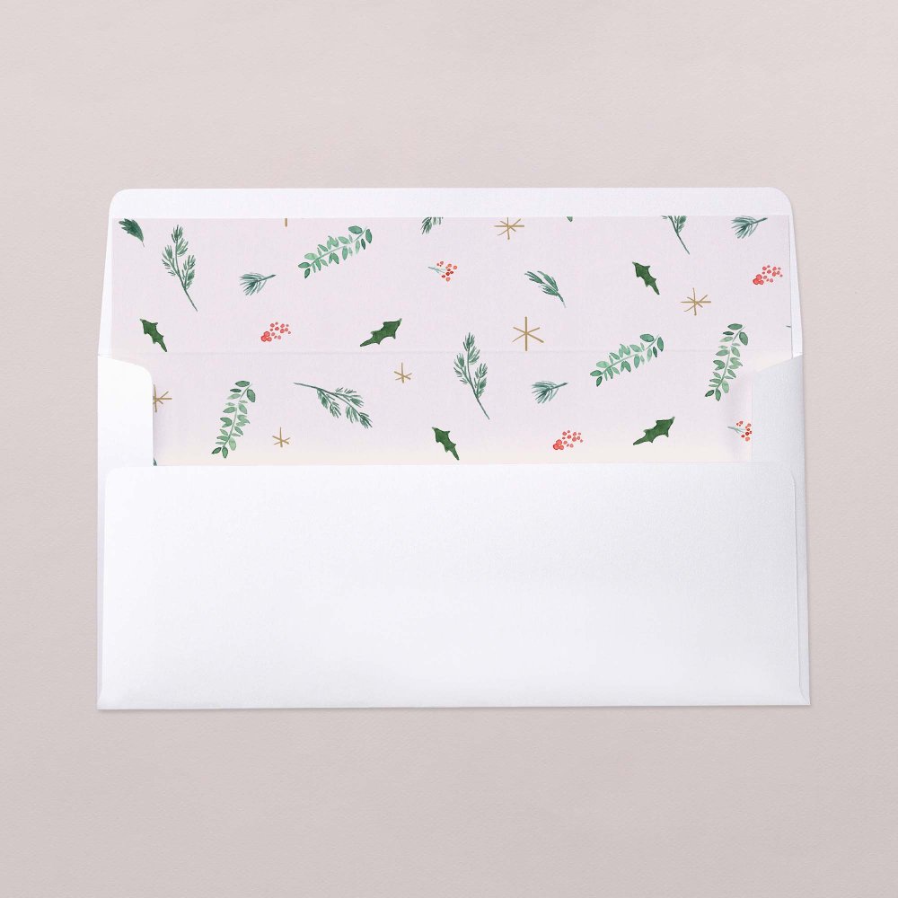 Intérieur d'enveloppe