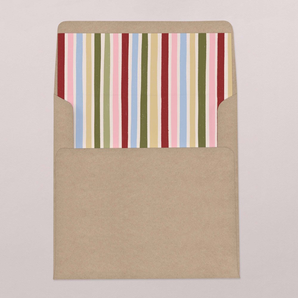 Intérieur d'enveloppe