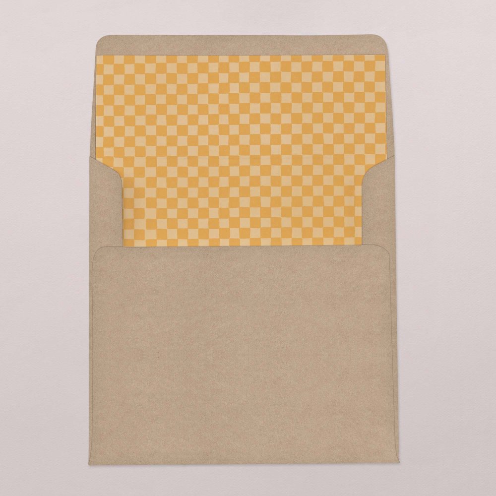 Intérieur d'enveloppe