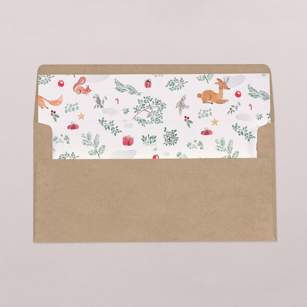 Intérieur d'enveloppe