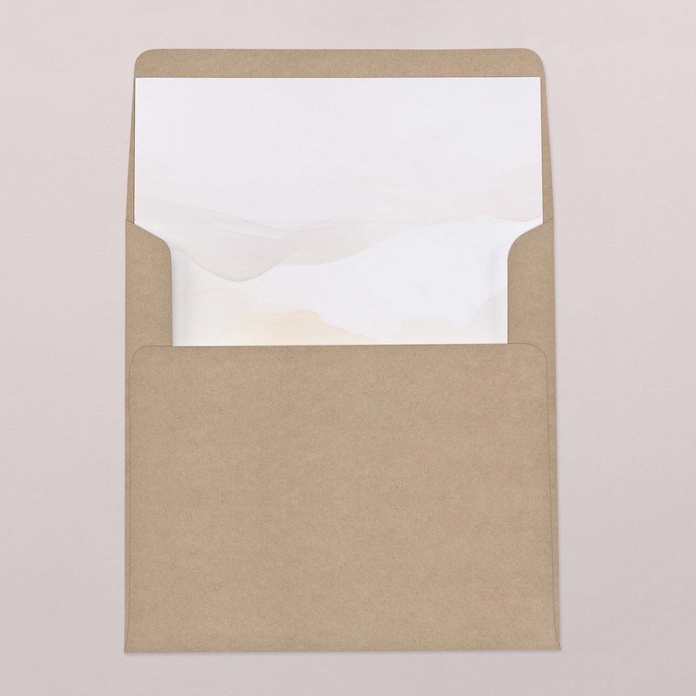 Intérieur d'enveloppe