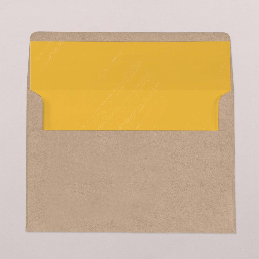 Intérieur d'enveloppe