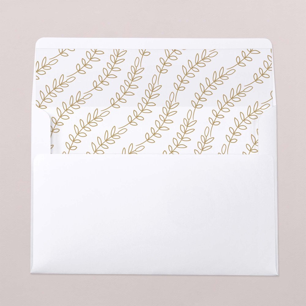 Intérieur d'enveloppe