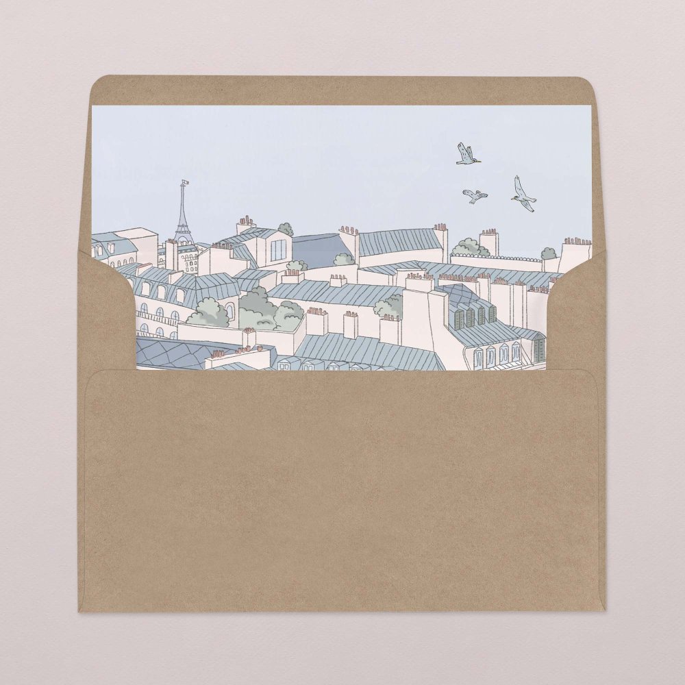 Intérieur d'enveloppe