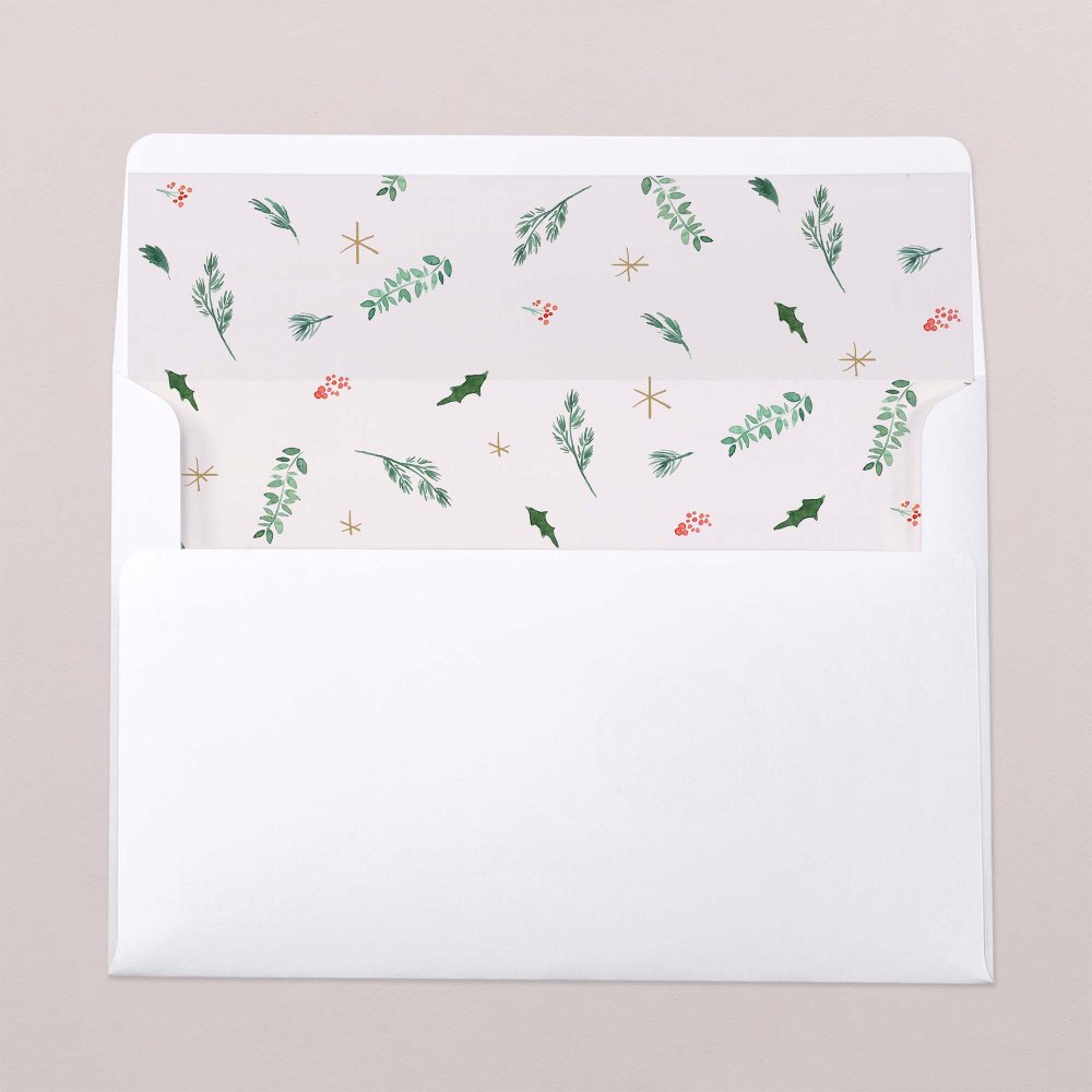 Intérieur d'enveloppe