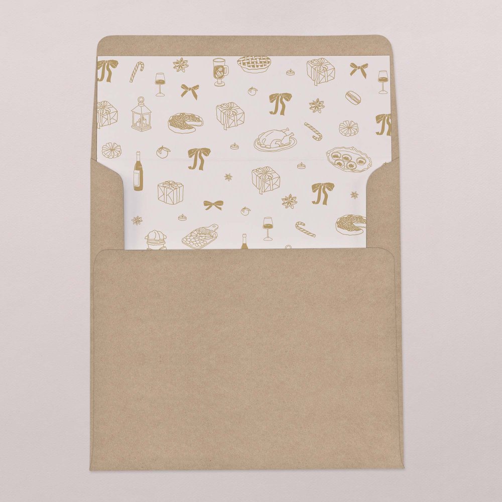 Intérieur d'enveloppe