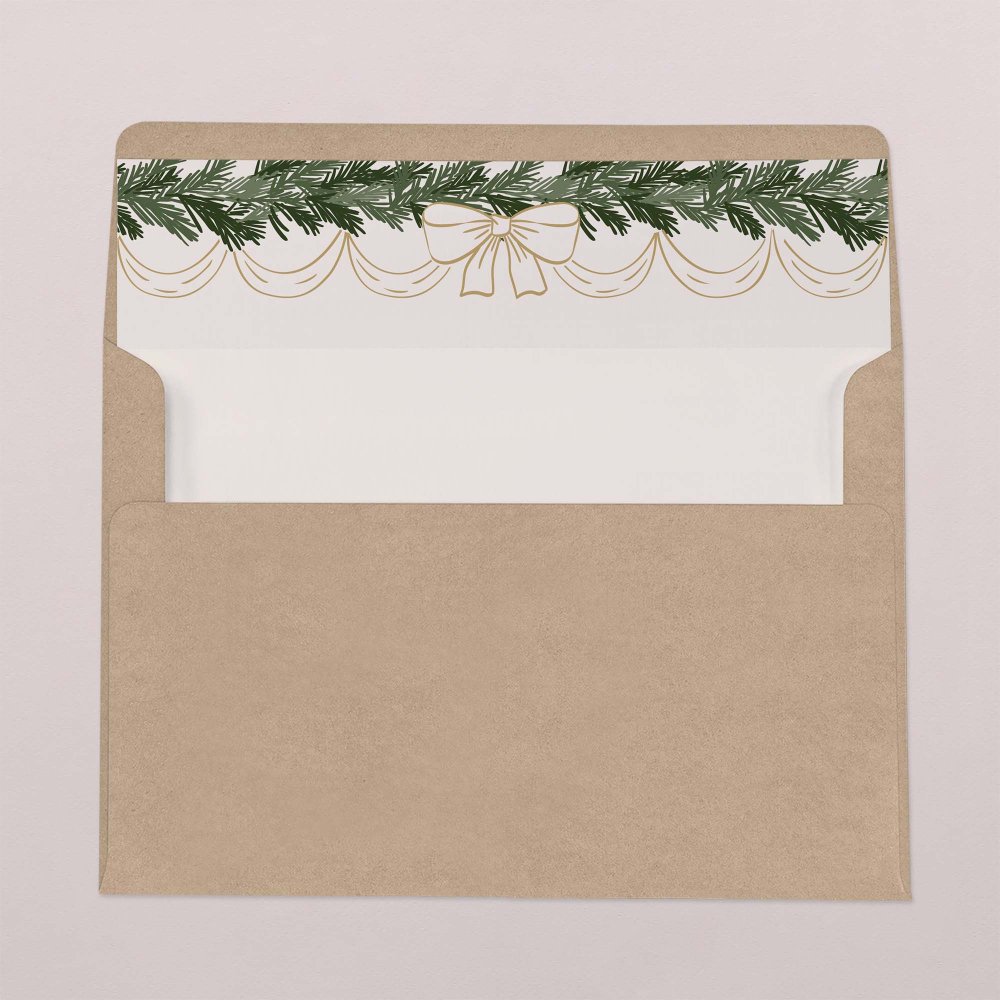 Intérieur d'enveloppe