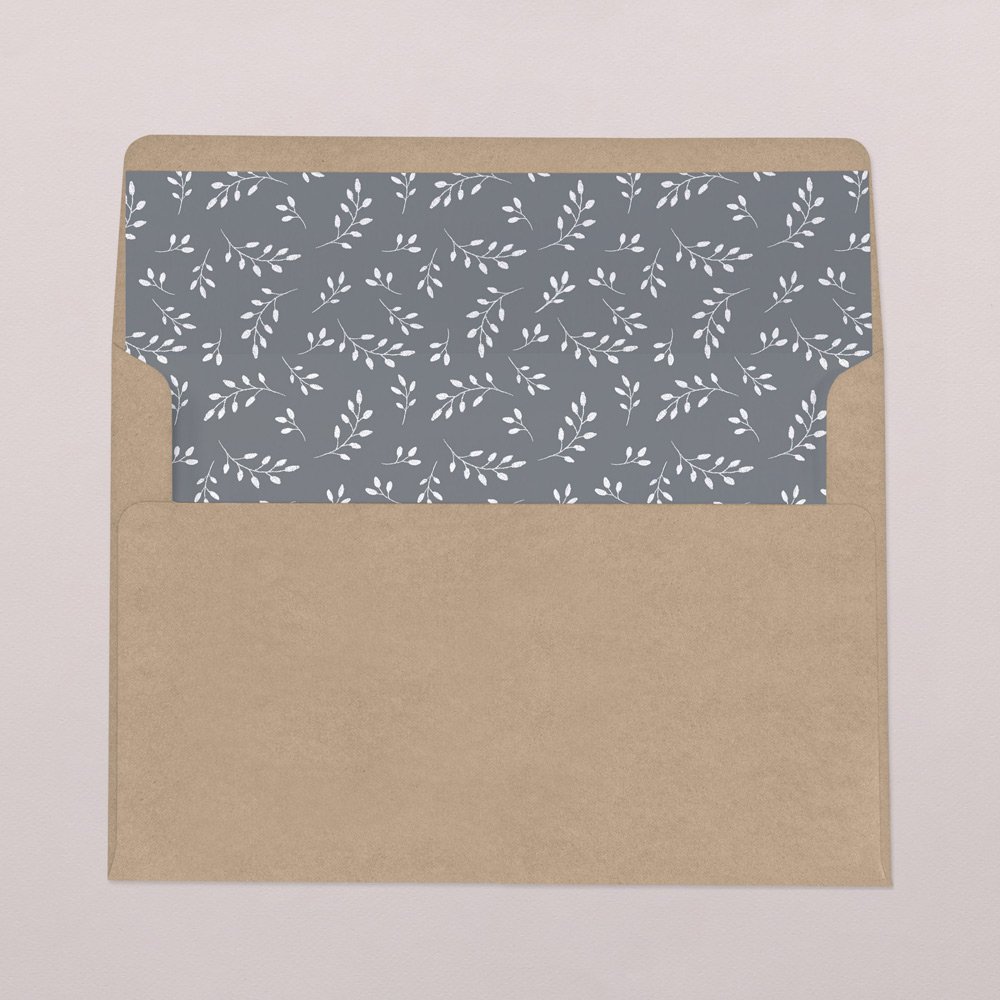 Intérieur d'enveloppe