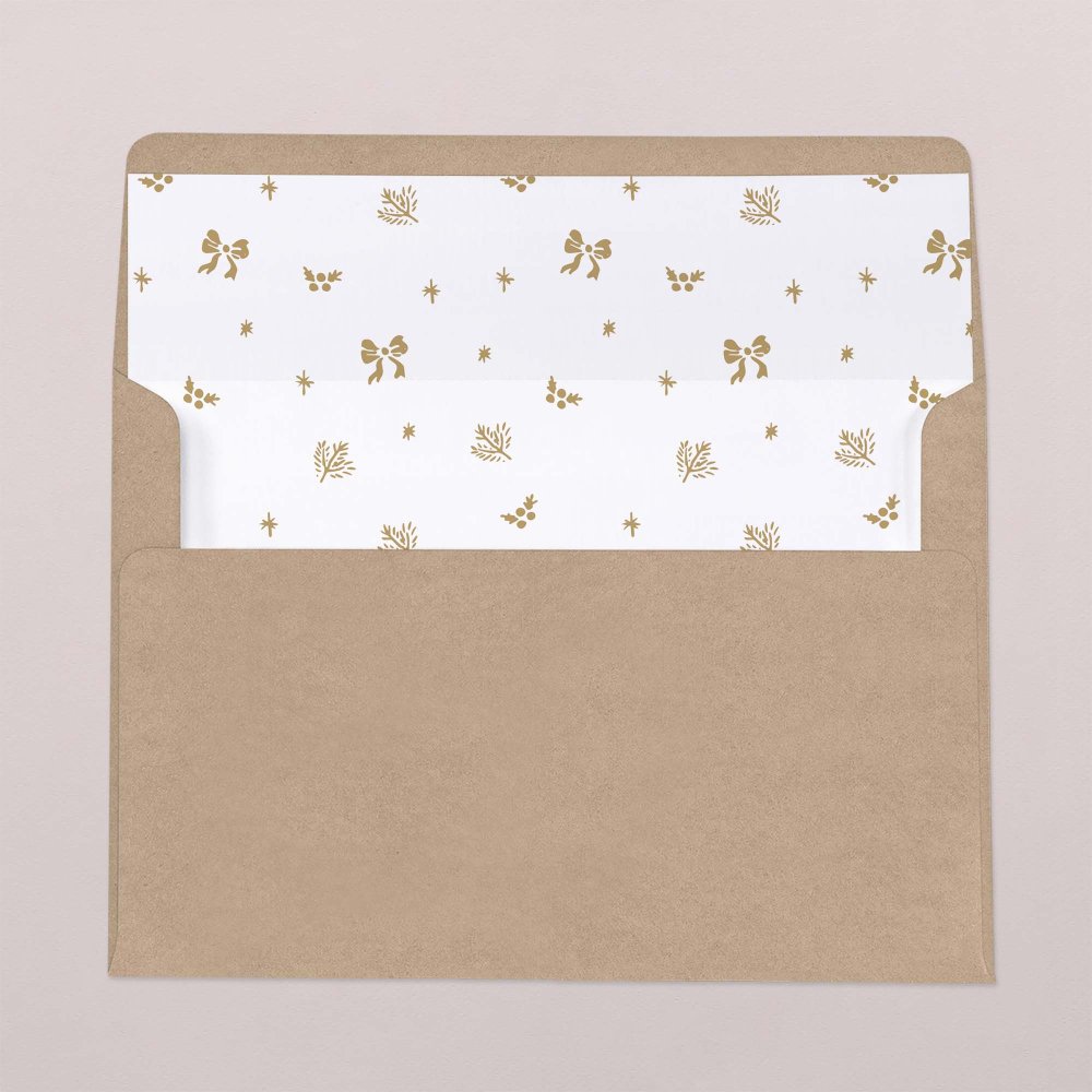 Intérieur d'enveloppe