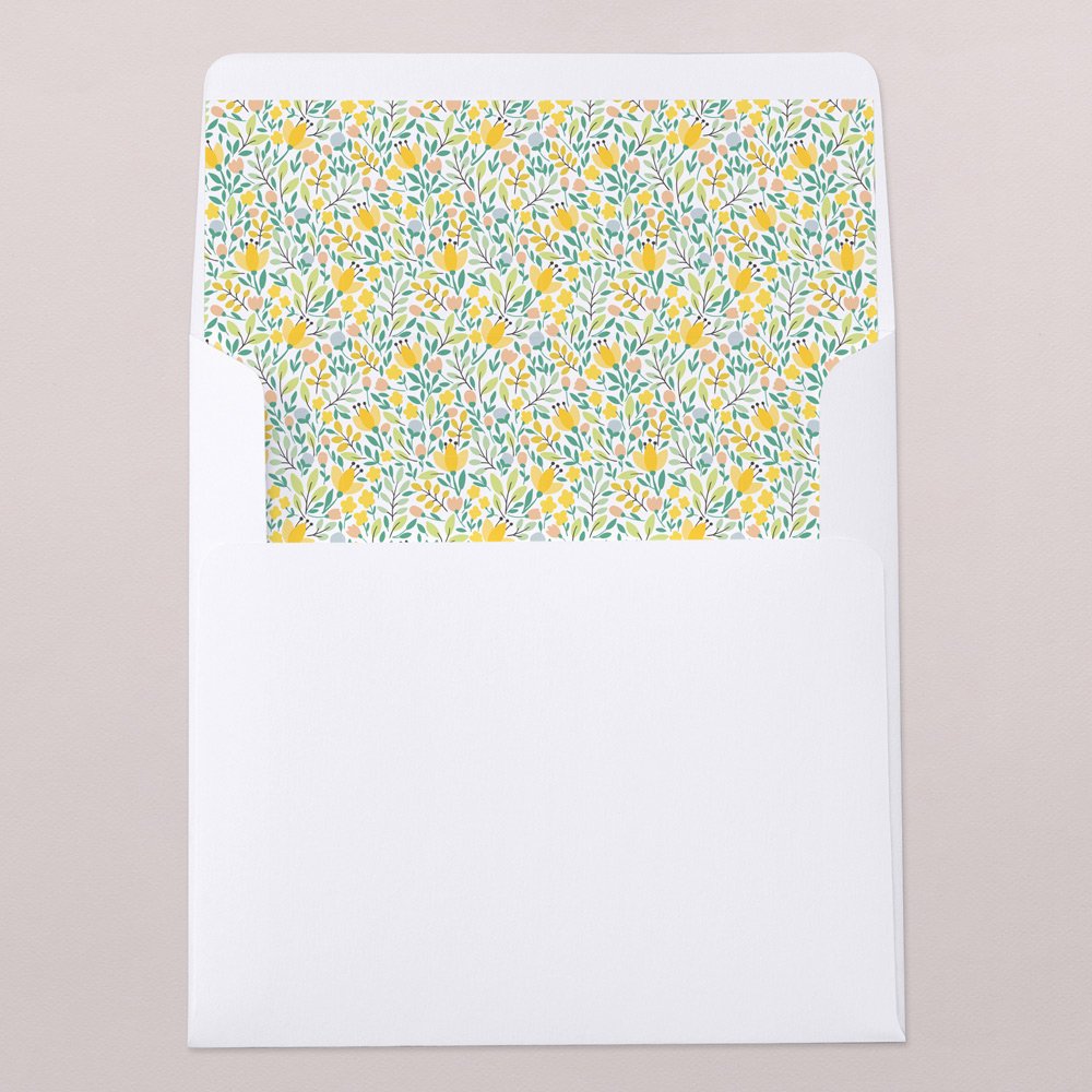 Intérieur d'enveloppe