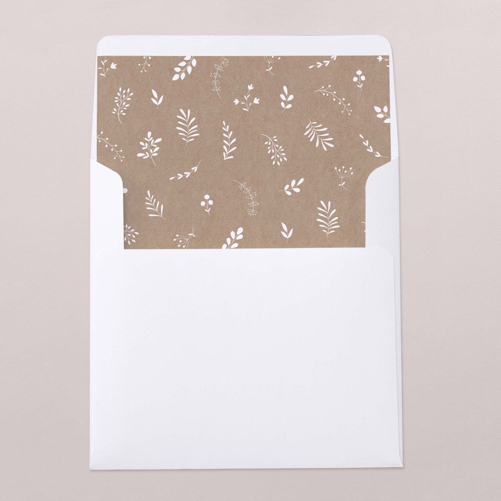 Intérieur d'enveloppe