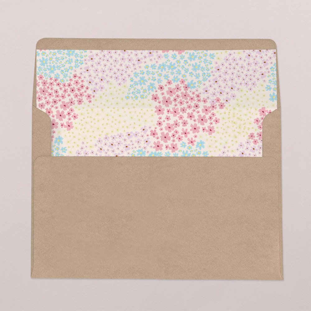 Intérieur d'enveloppe