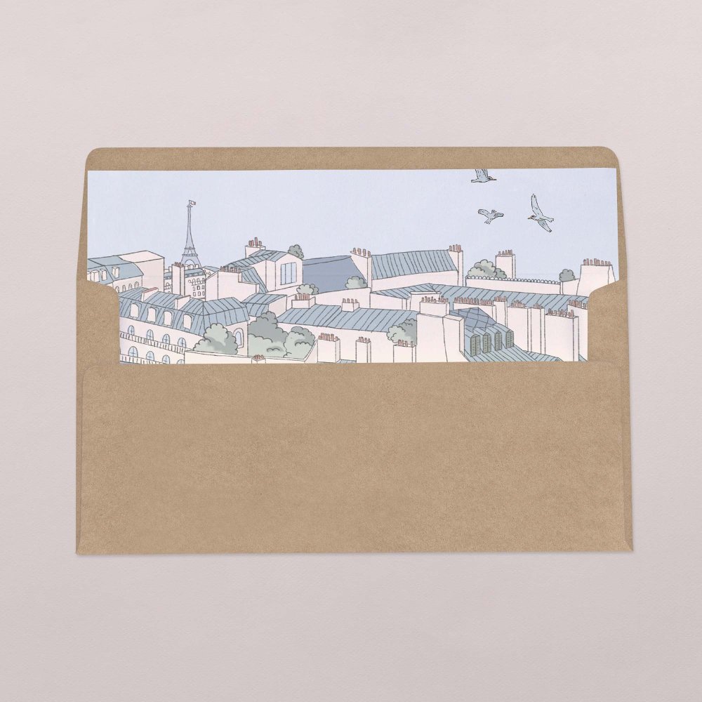 Intérieur d'enveloppe