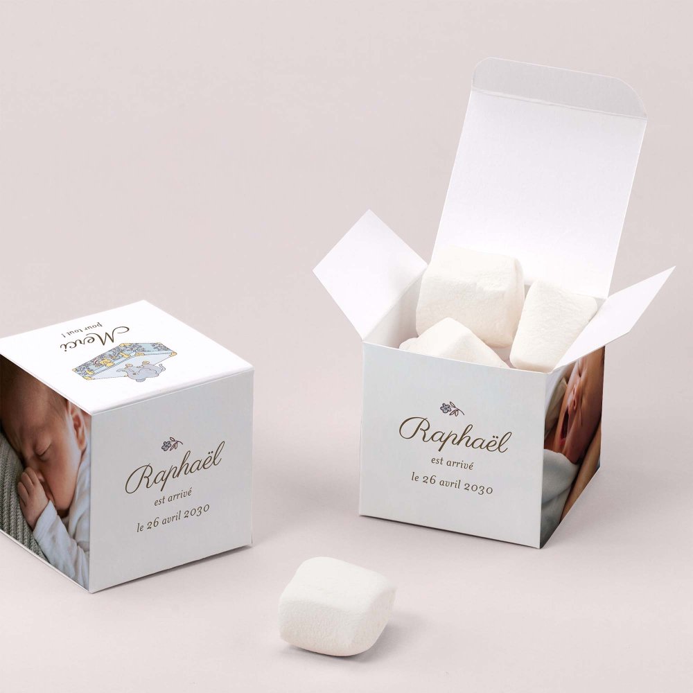 Mon premier portrait - bleu