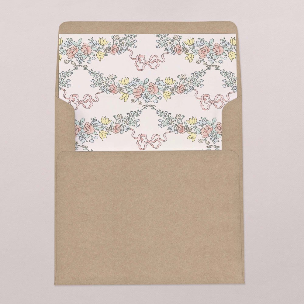 Intérieur d'enveloppe