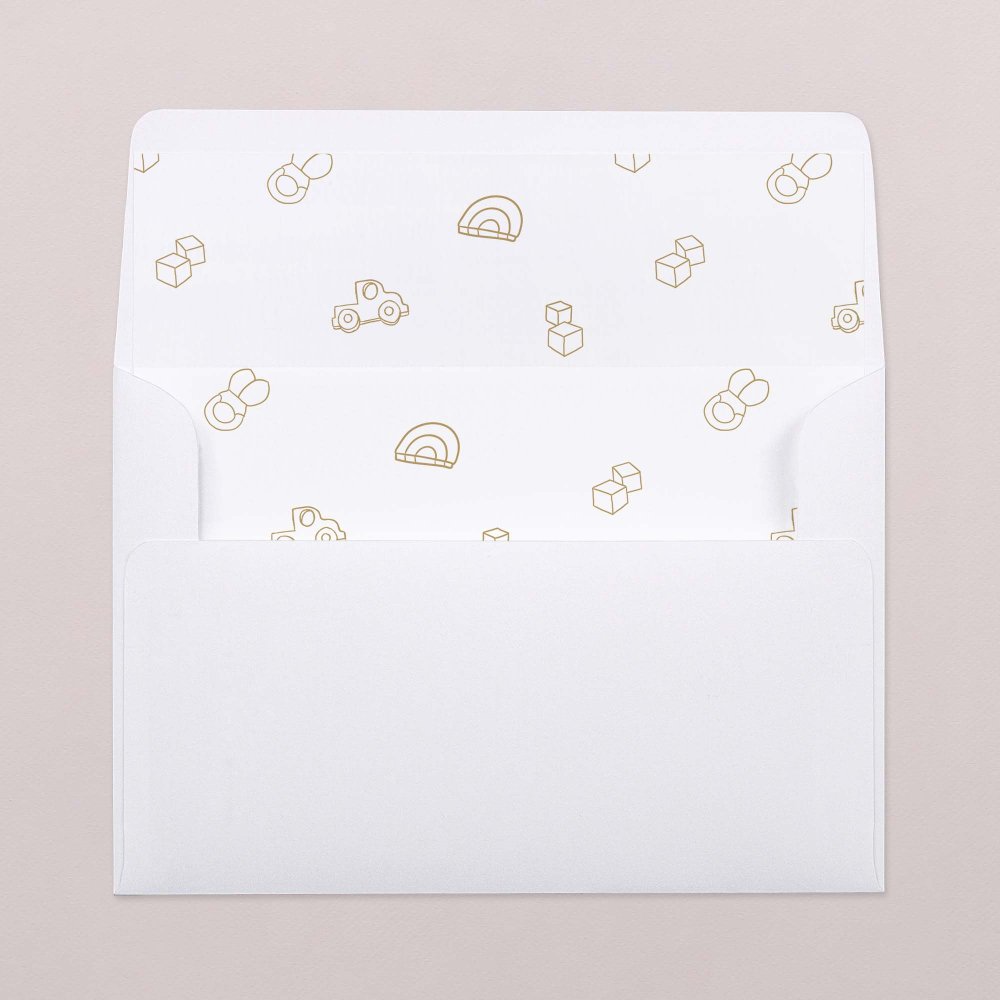 Intérieur d'enveloppe