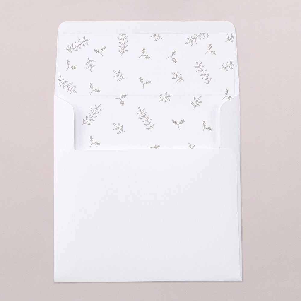 Intérieur d'enveloppe