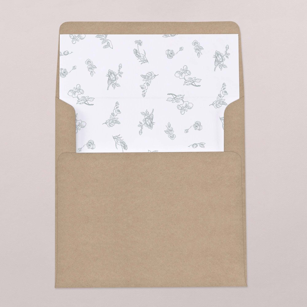 Intérieur d'enveloppe