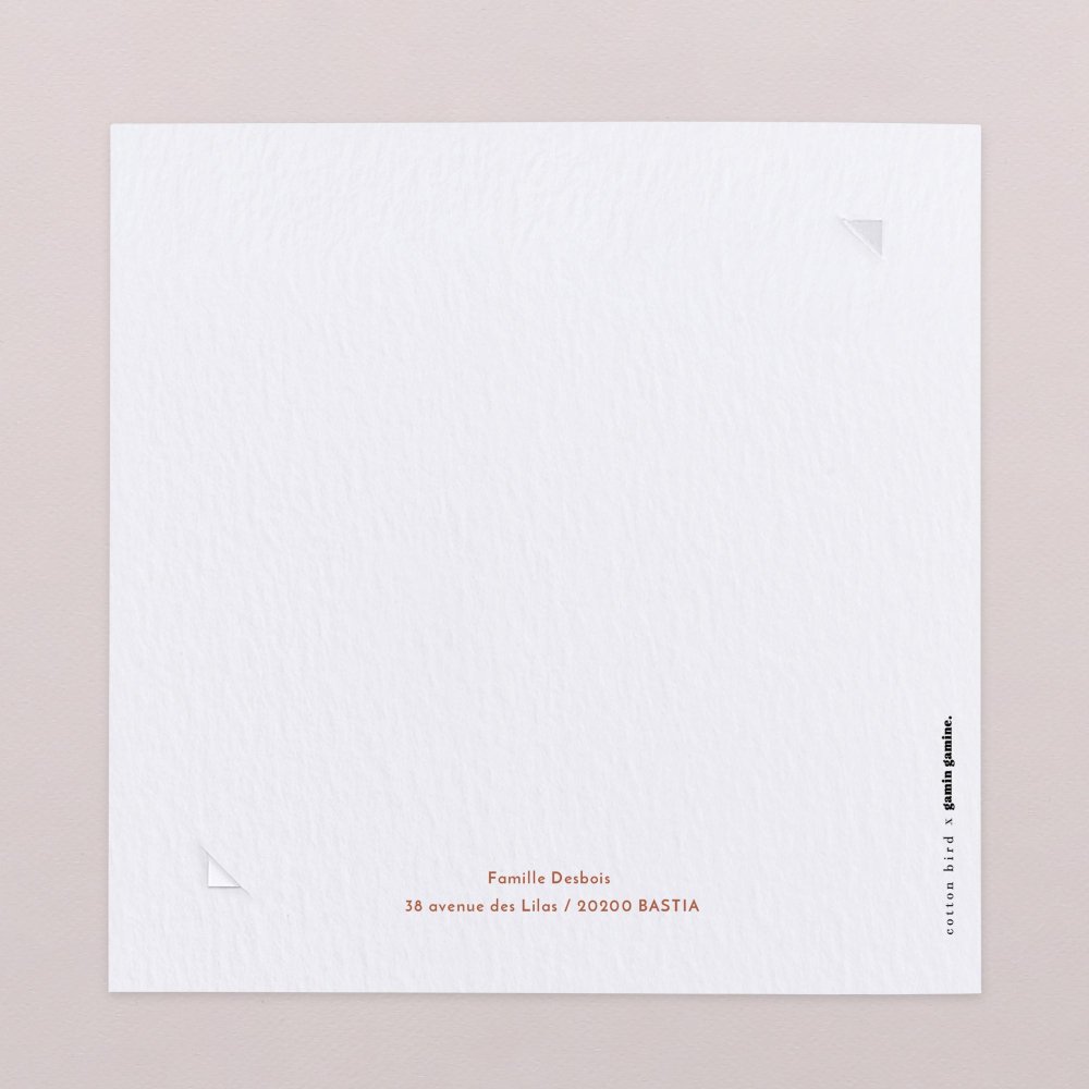 Funky birdy - Terracotta