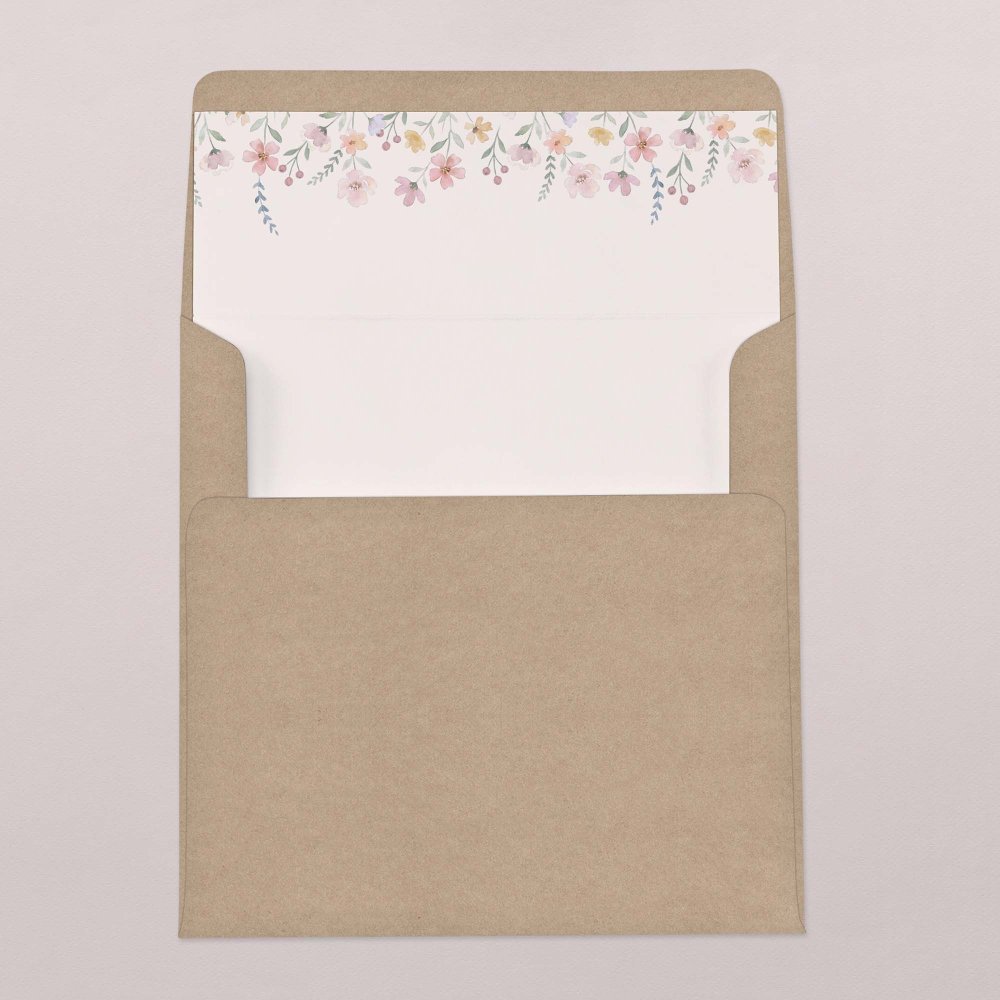 Intérieur d'enveloppe