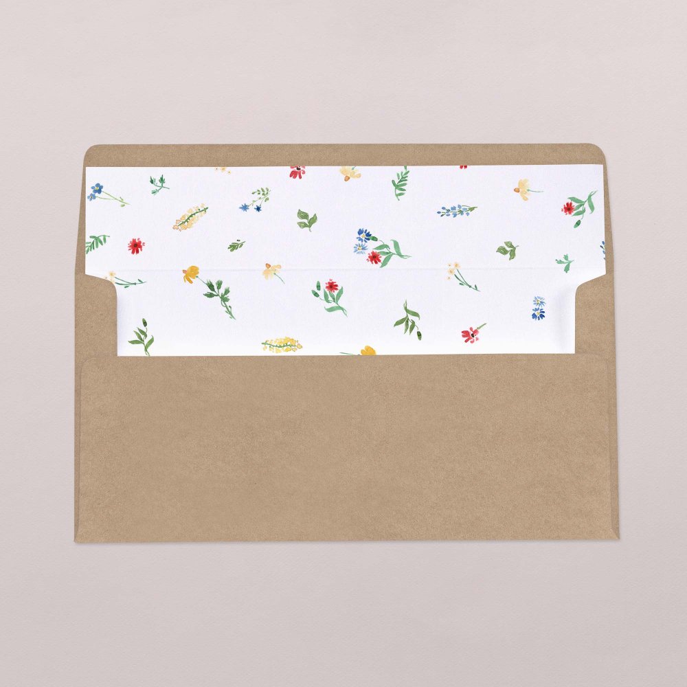 Intérieur d'enveloppe