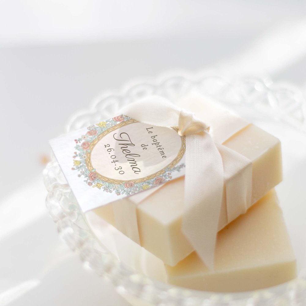 Mon premier portrait - rose