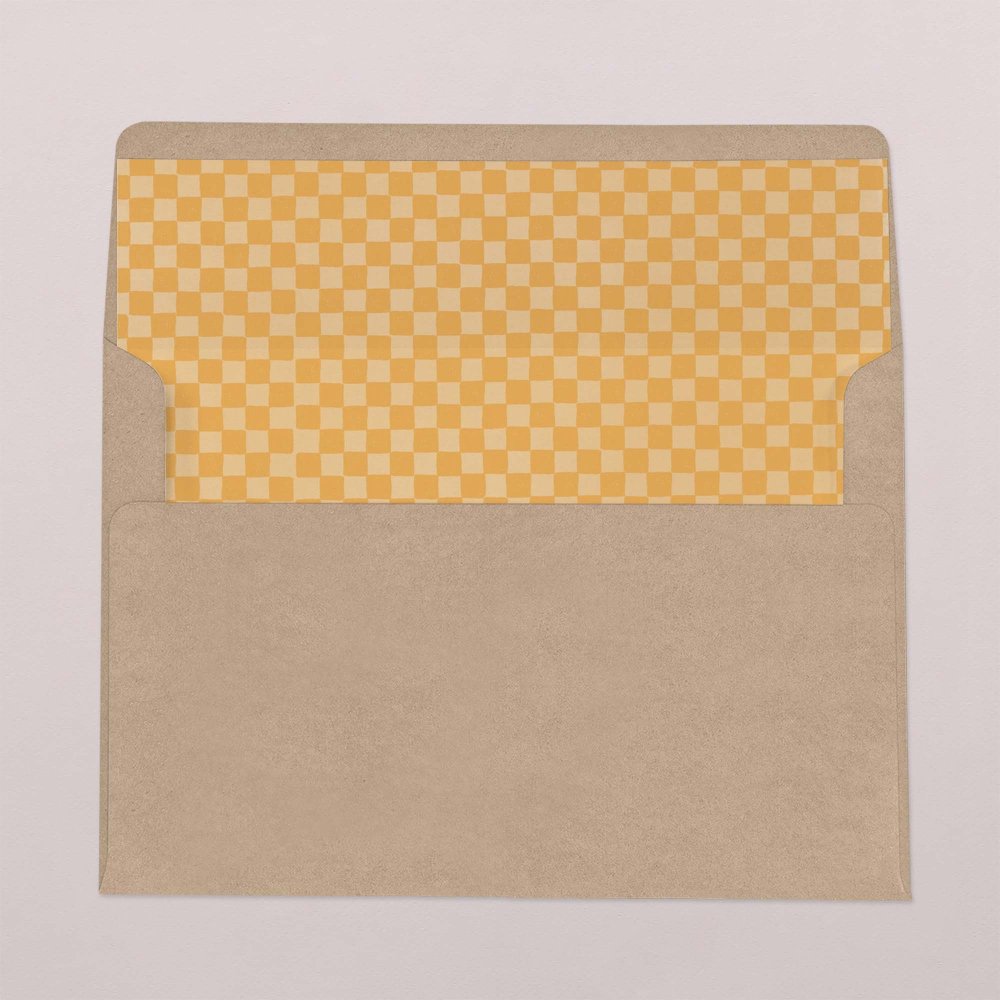 Intérieur d'enveloppe