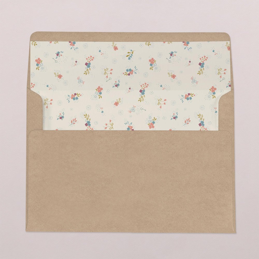 Intérieur d'enveloppe