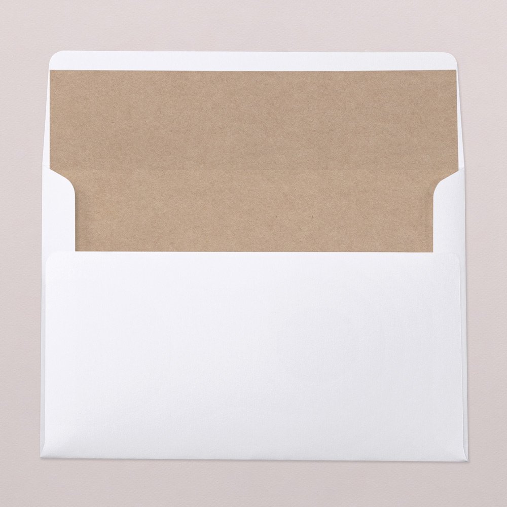 Intérieur d'enveloppe