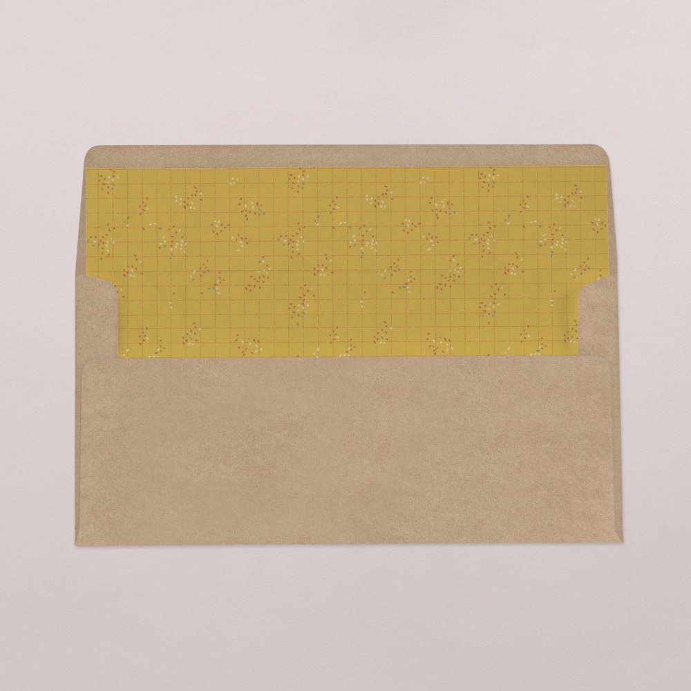 Intérieur d'enveloppe