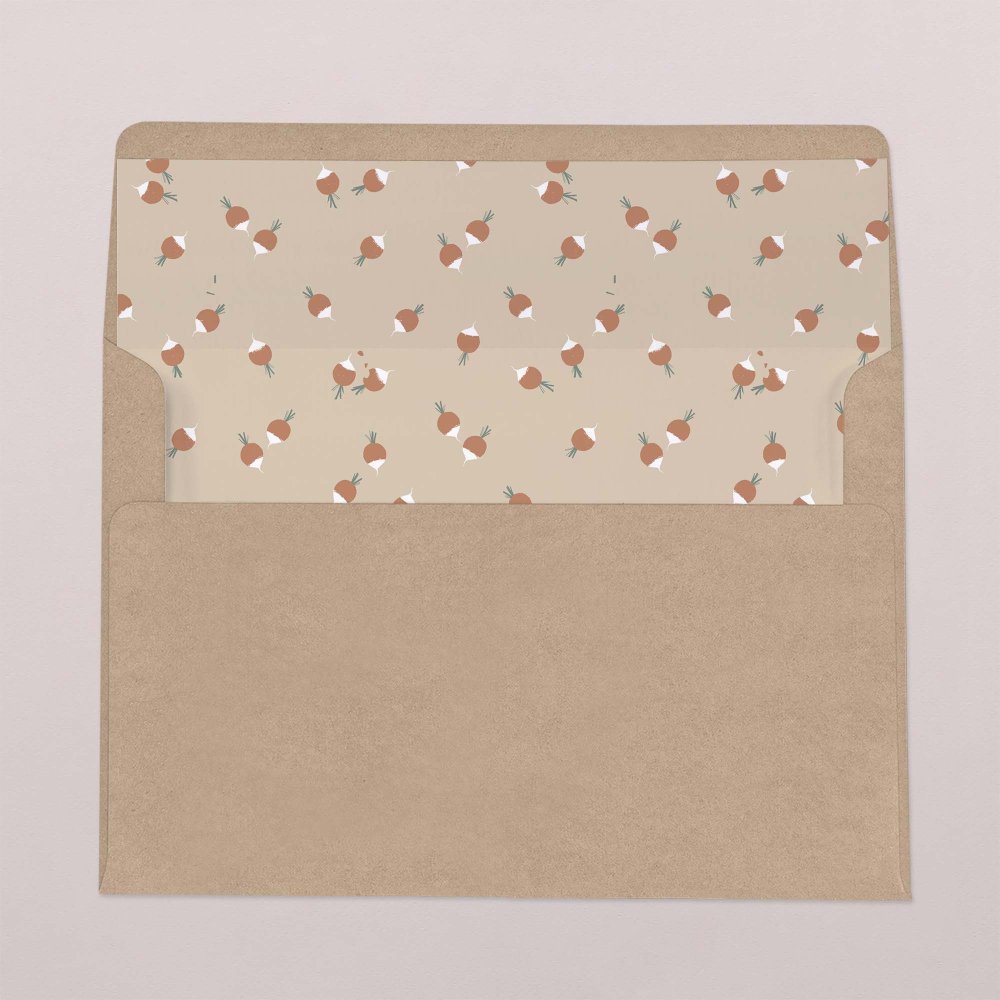 Intérieur d'enveloppe