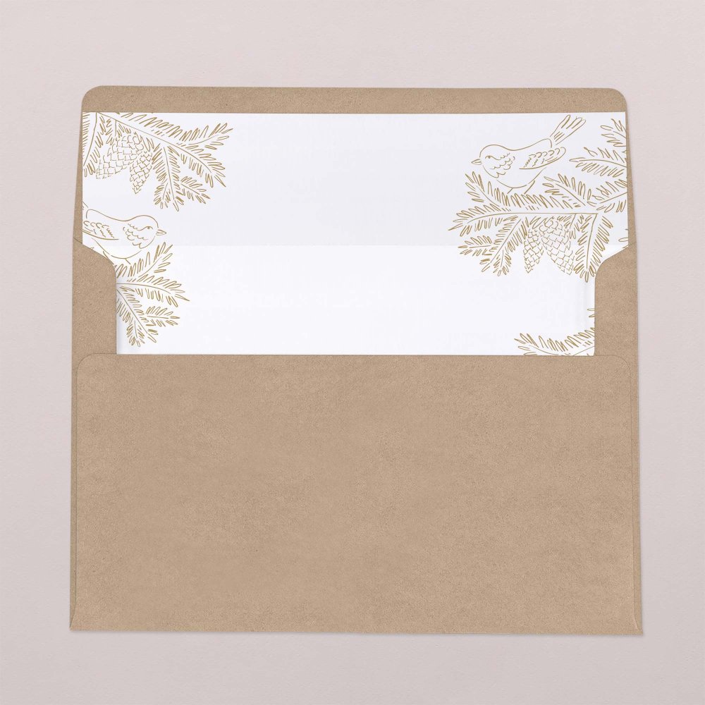 Intérieur d'enveloppe