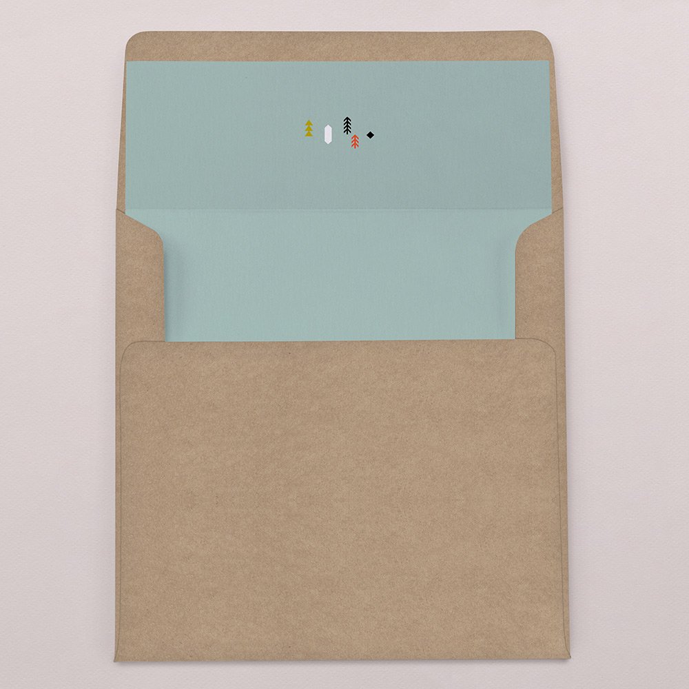 Intérieur d'enveloppe