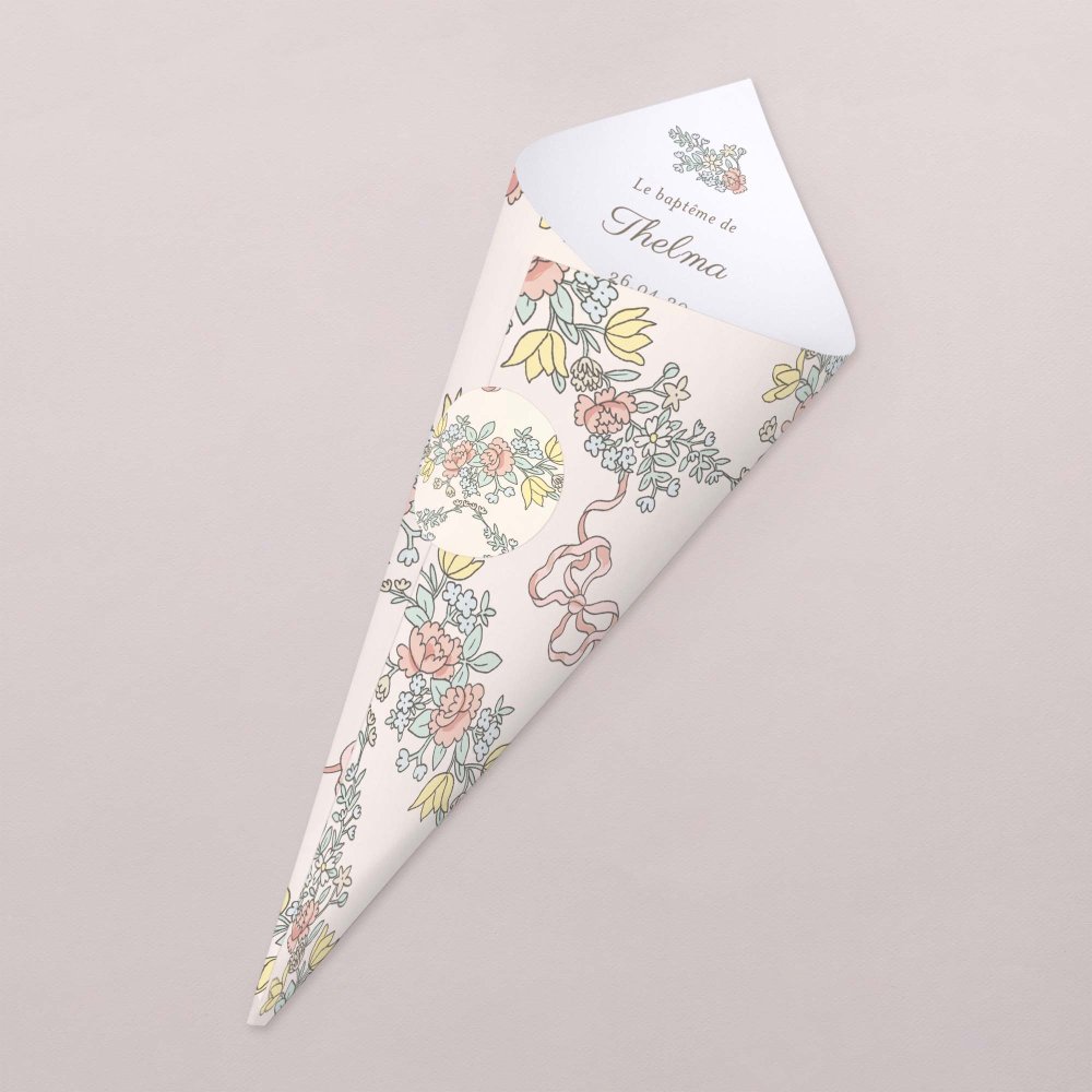 Mon premier portrait - rose