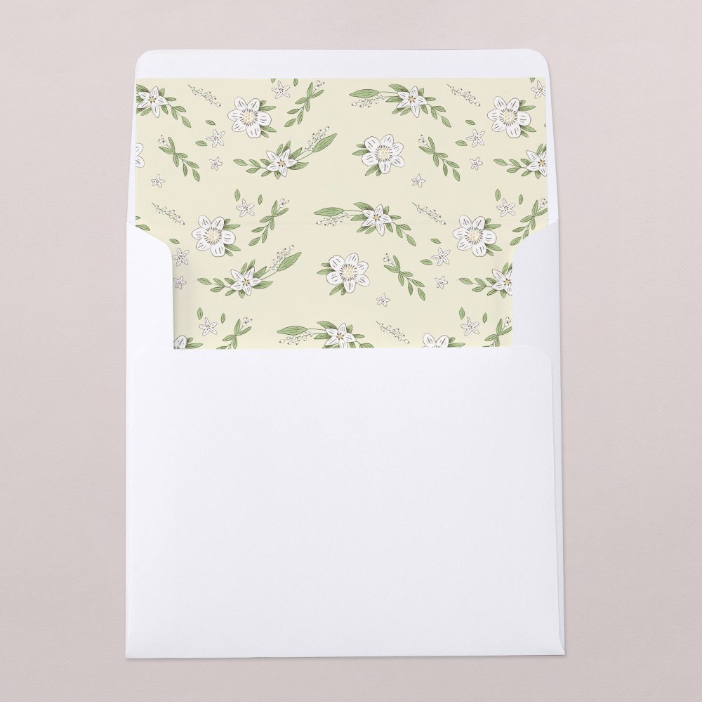 Intérieur d'enveloppe