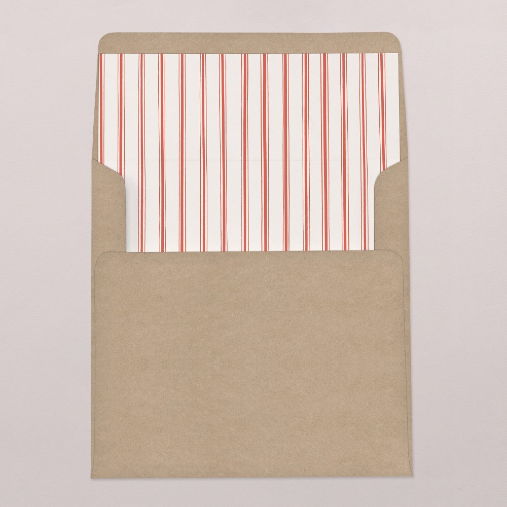 Intérieur d'enveloppe