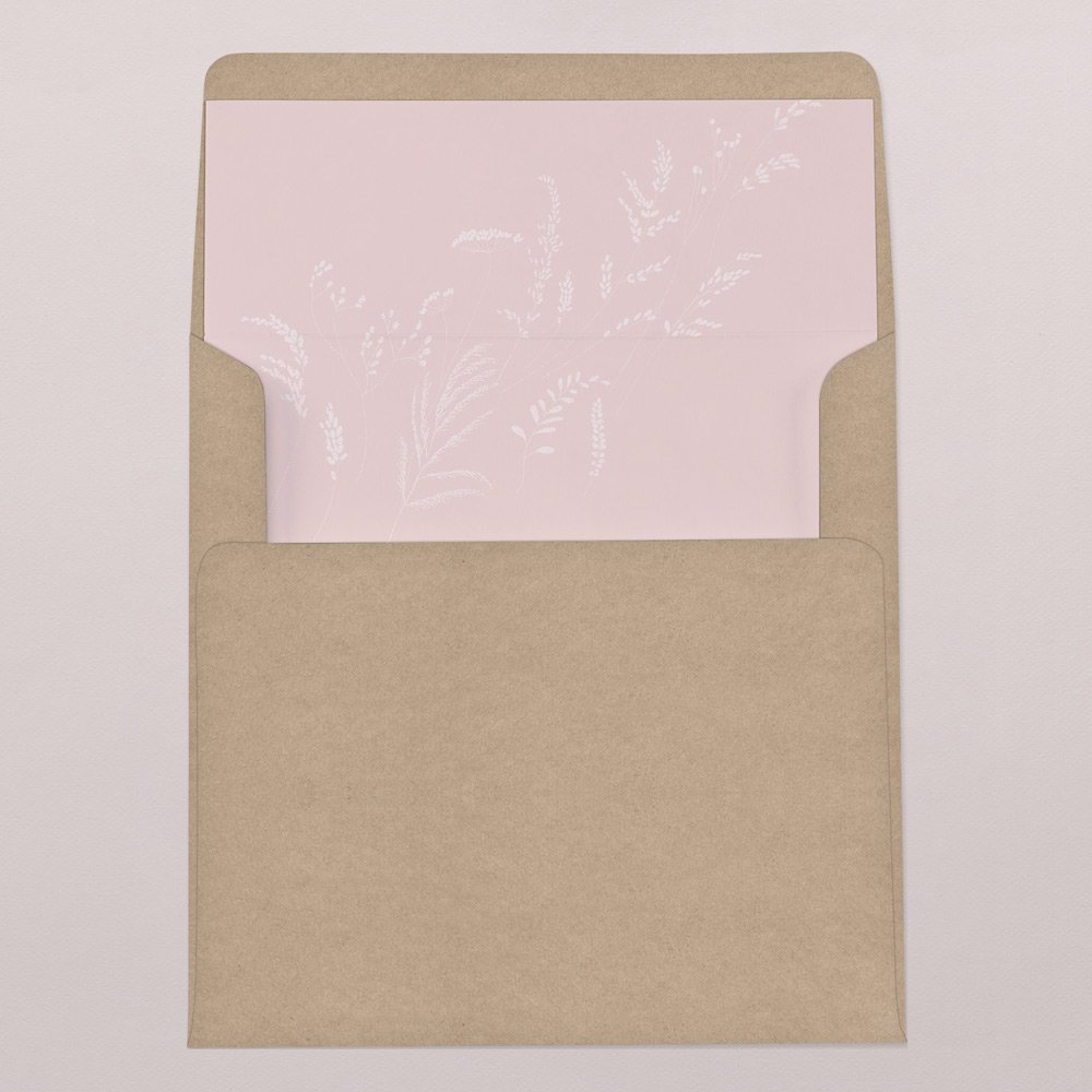 Intérieur d'enveloppe