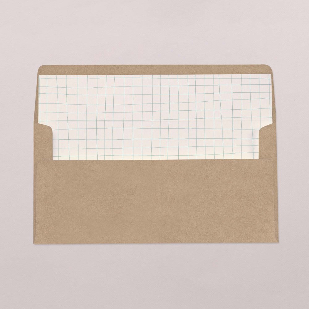 Intérieur d'enveloppe