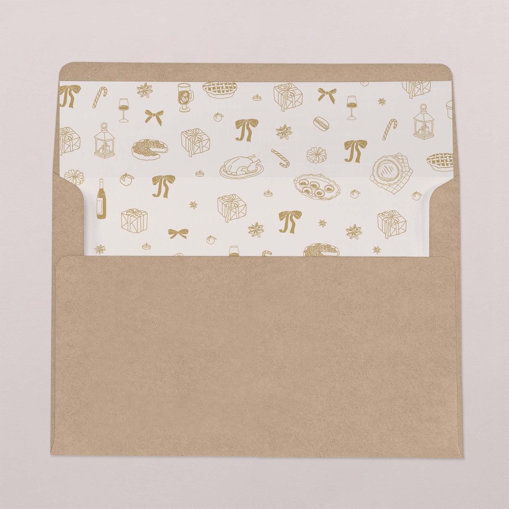 Intérieur d'enveloppe