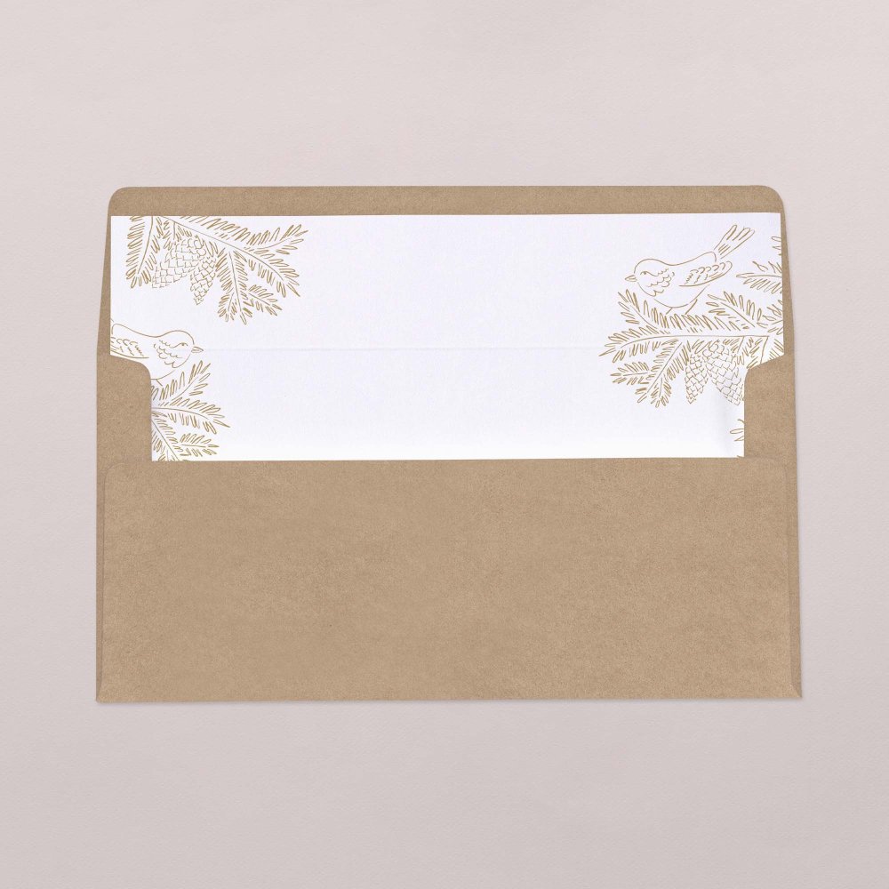 Intérieur d'enveloppe