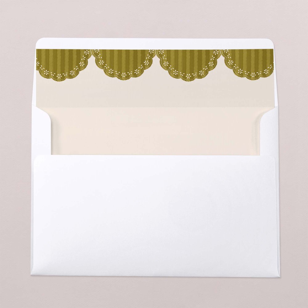 Intérieur d'enveloppe