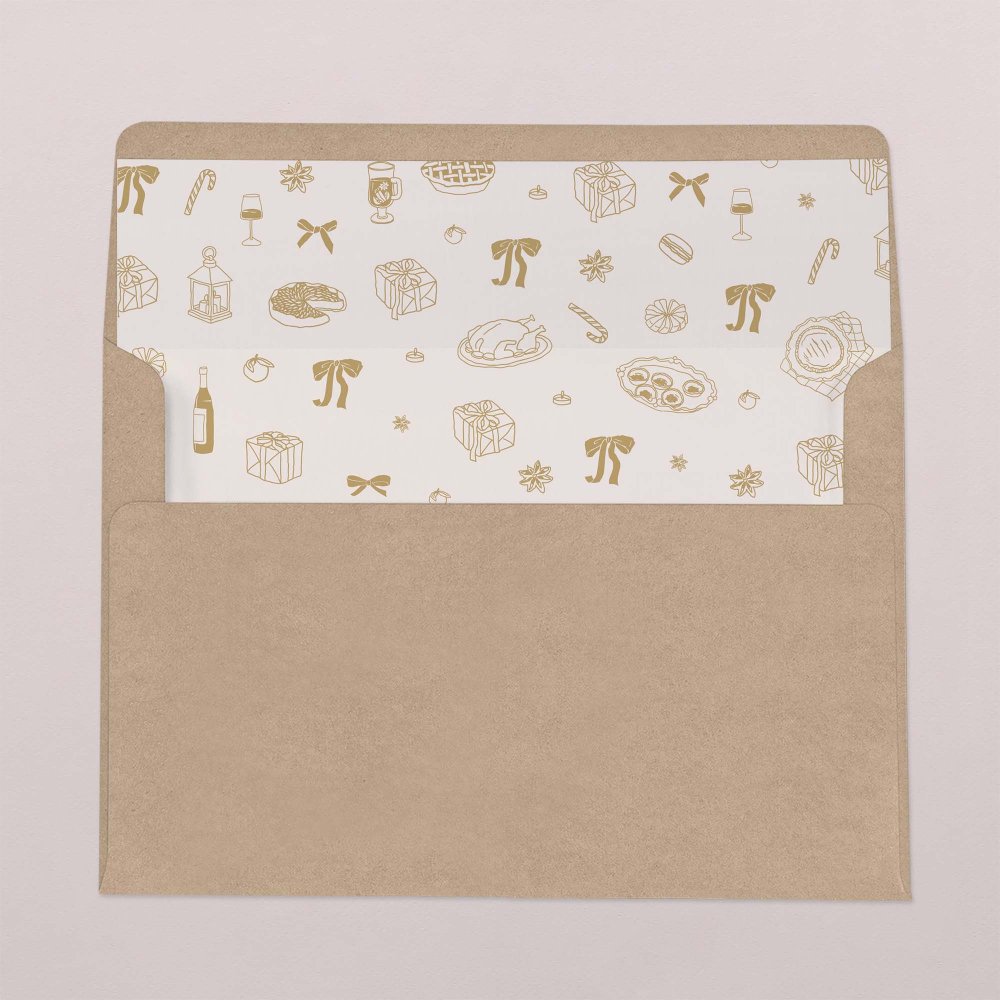 Intérieur d'enveloppe