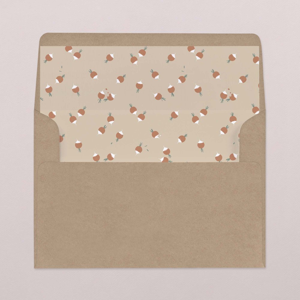 Intérieur d'enveloppe