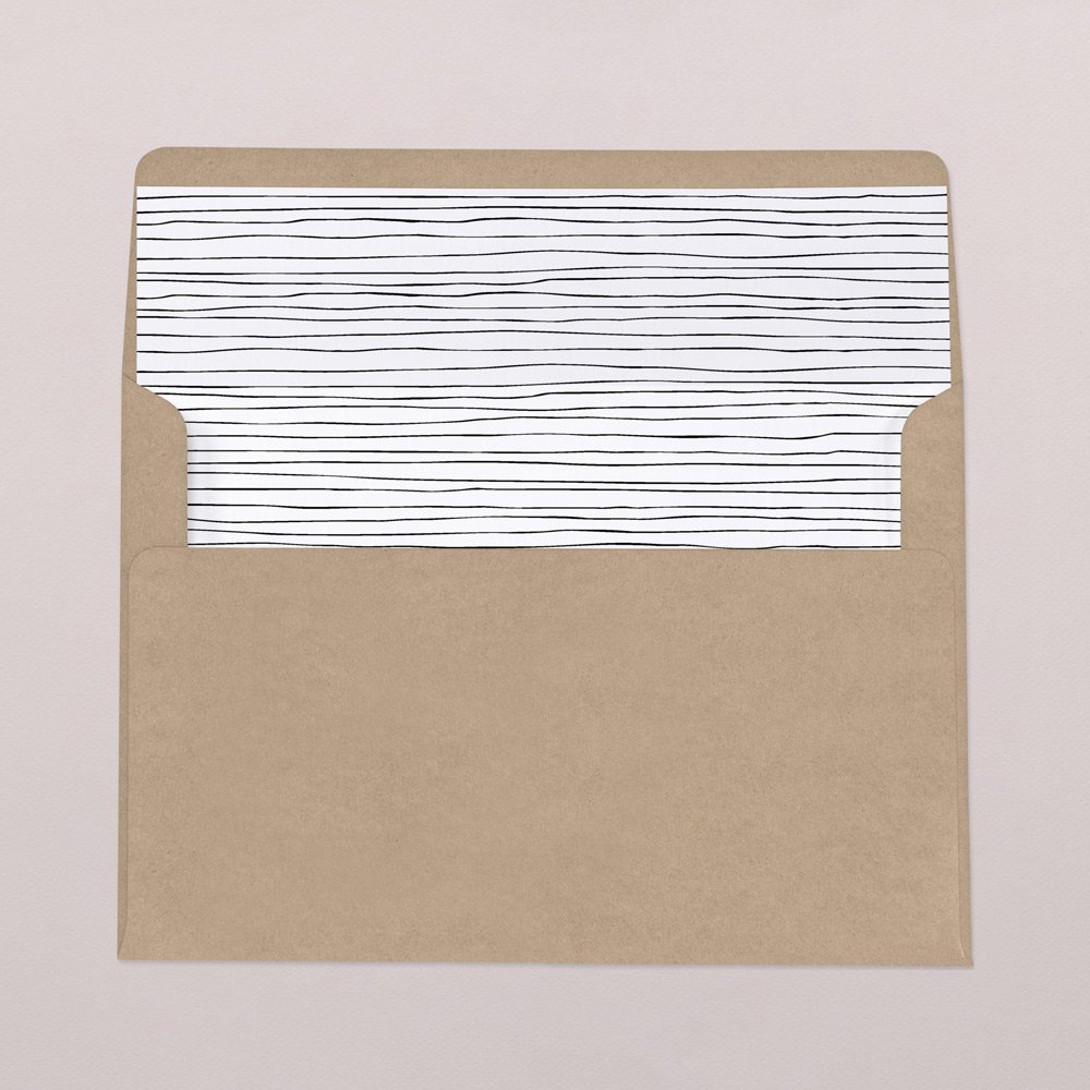 Intérieur d'enveloppe