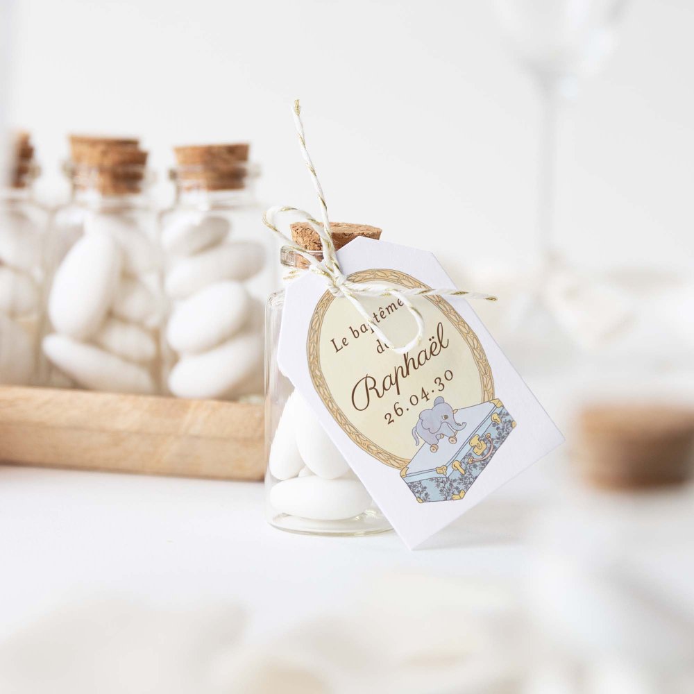 Mon premier portrait - bleu