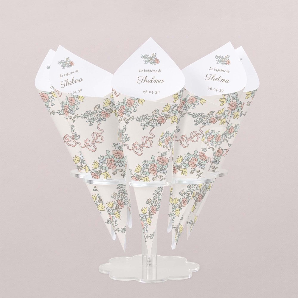 Mon premier portrait - rose