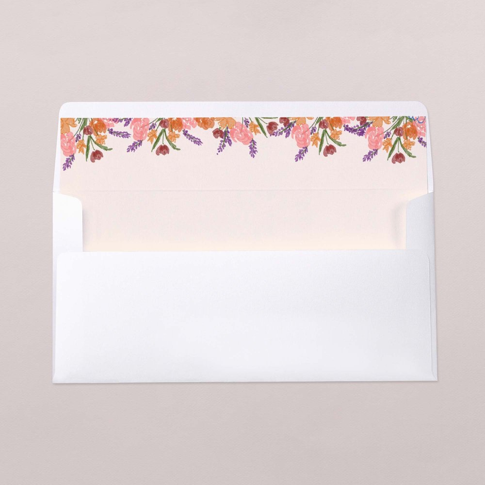 Intérieur d'enveloppe