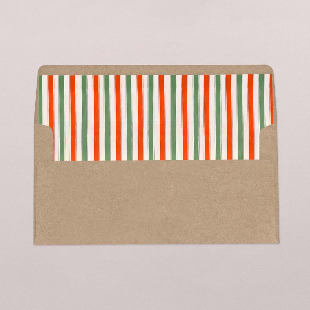 Intérieur d'enveloppe