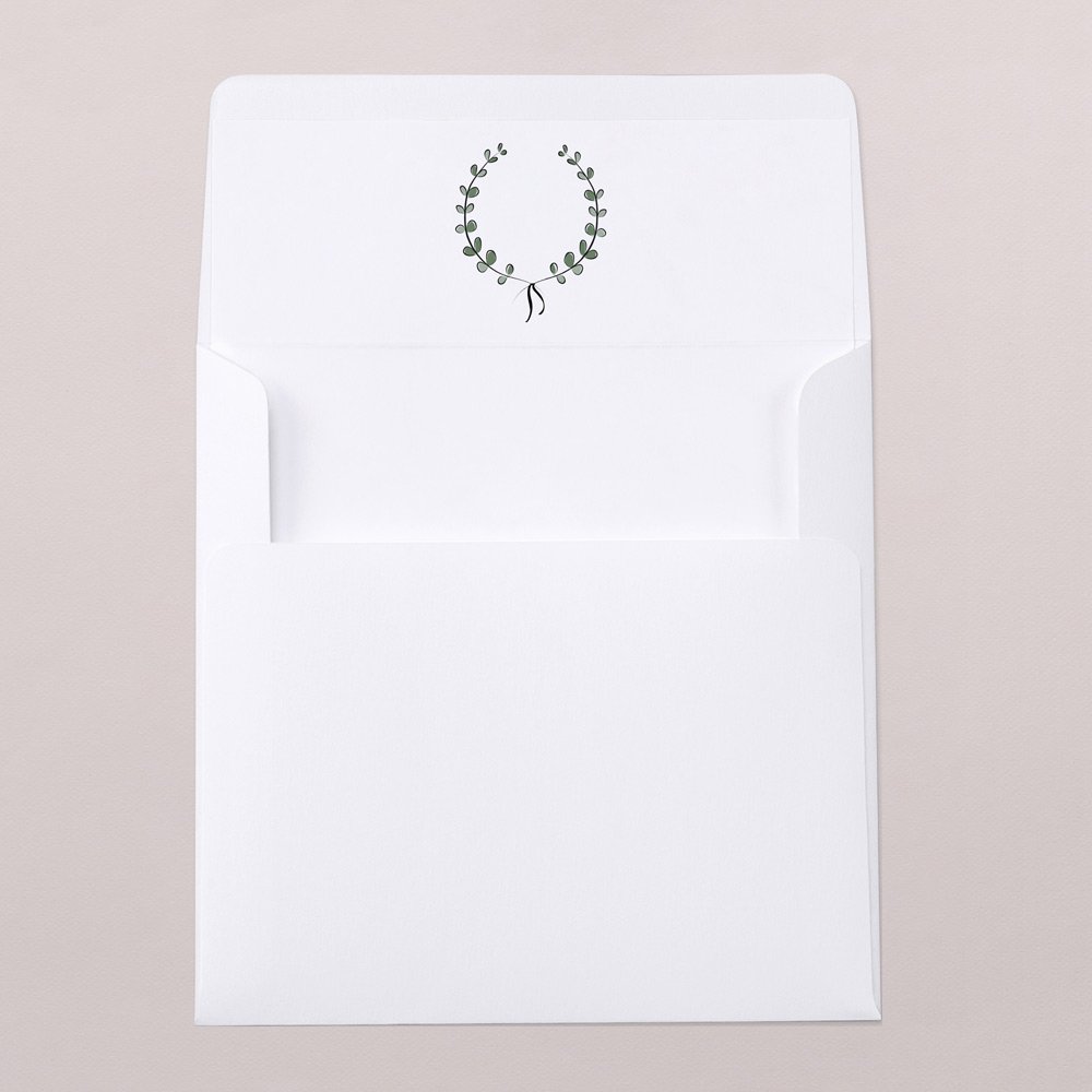 Intérieur d'enveloppe