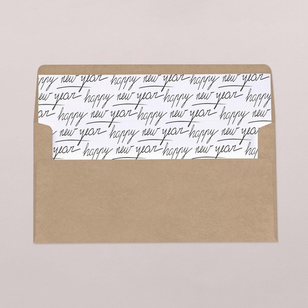 Intérieur d'enveloppe